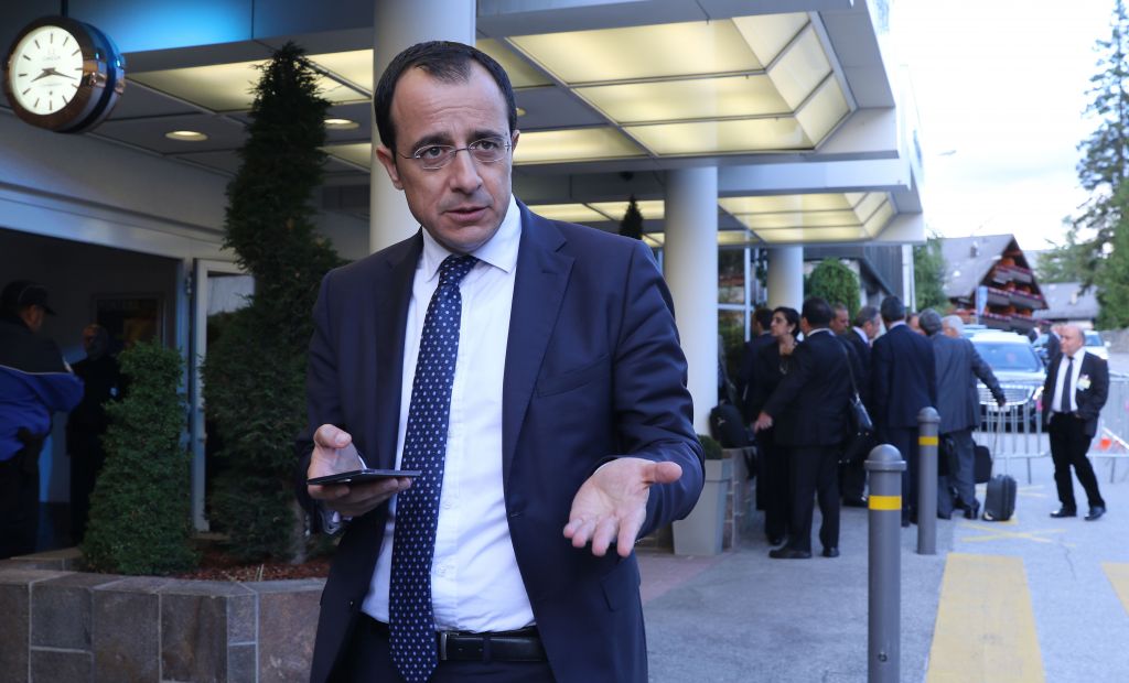 Cypriot Foreign Minister Christodoulidis in Athens for talks