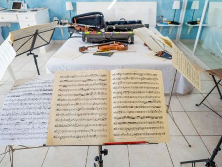 Μουσική δωματίου στην απεραντοσύνη του Αιγαίου