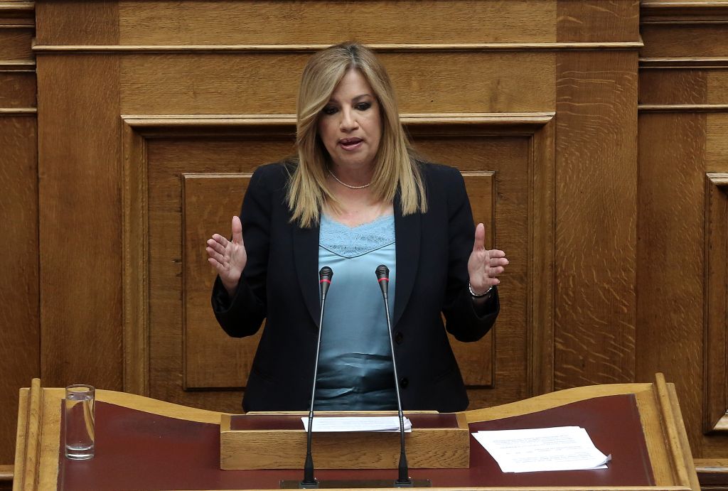 Υπάρχει πρόβλημα Δημοκρατίας, λέει η Φ.Γεννηματά στην επέτειο της 24ης Ιουλίου