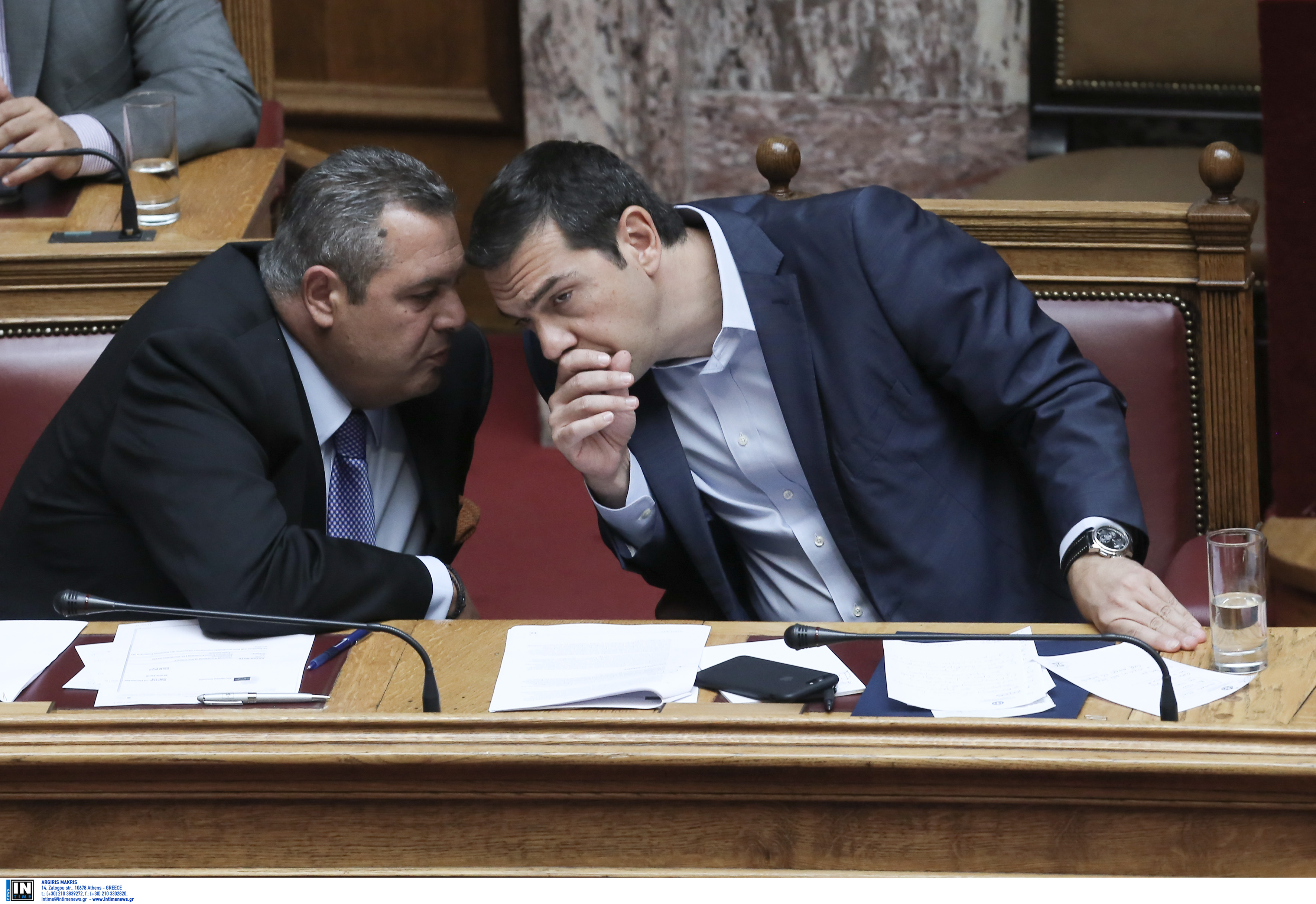 Independent Greeks to stay in coalition to the end, Kammenos declares
