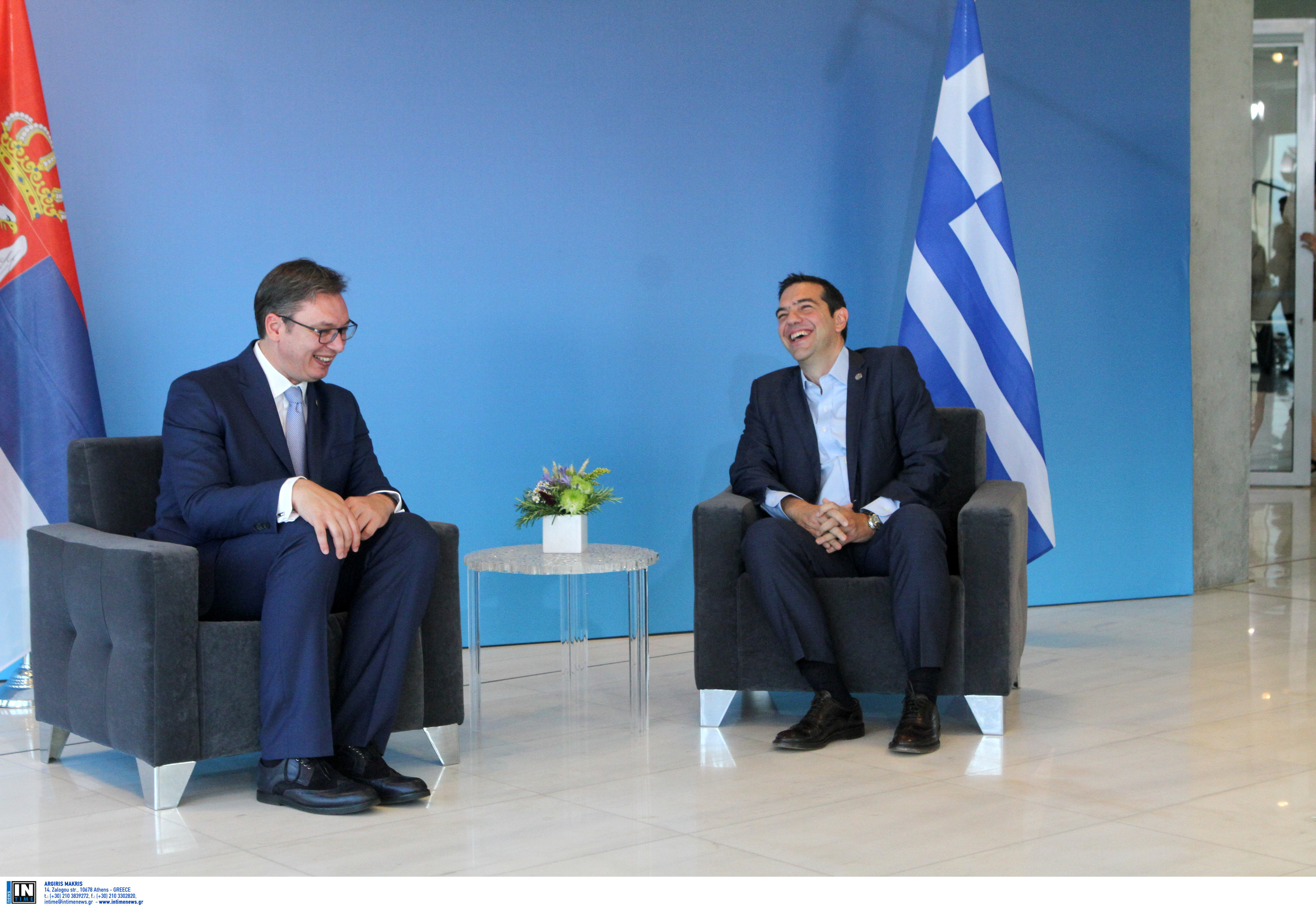 Τσίπρας: Αναβάθμιση ελληνοσερβικής συνεργασίας σε μια κρίσιμη περίοδο