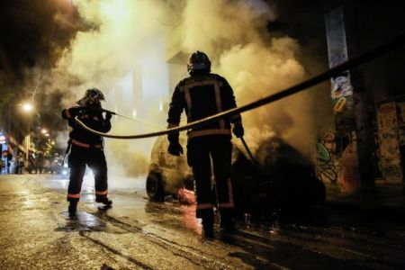 Επεισόδια στα Εξάρχεια το βράδυ της Τρίτης