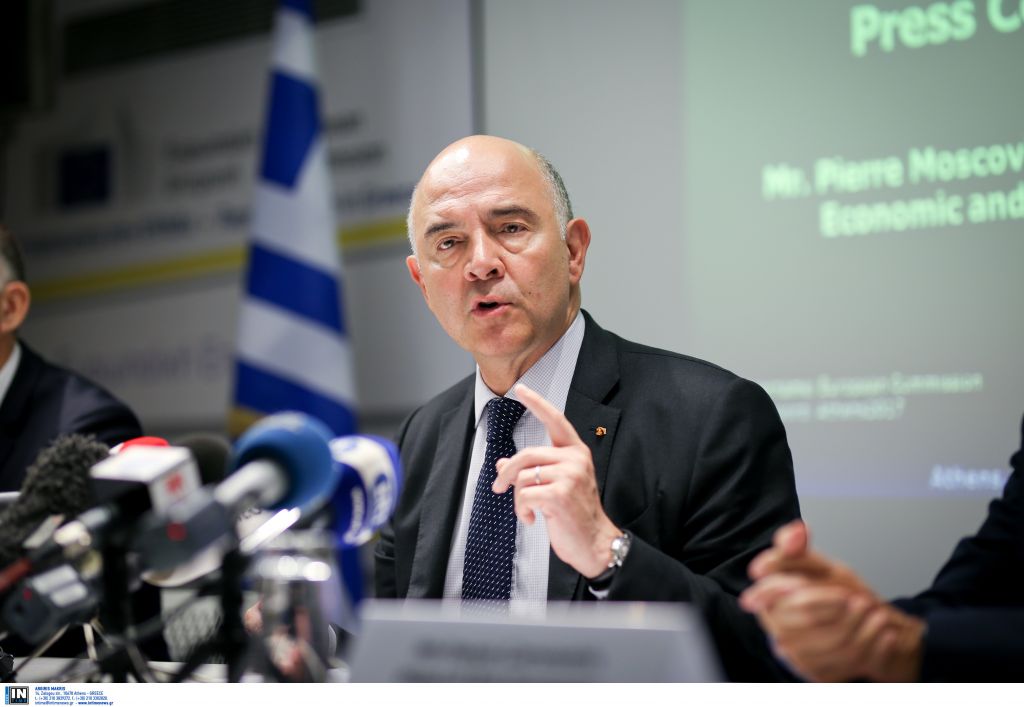 Μοσκοβισί: Ως τις 23 Οκτωβρίου το κουαρτέτο στην Αθήνα