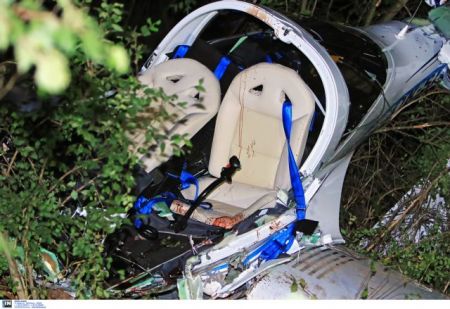 Λάρισα: Υπό διερεύνηση τα αίτια της πτώσης του μικρού αεροσκάφους