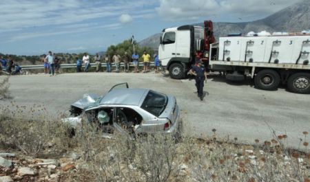 Δύο νεκροί σε τροχαίο δυστύχημα στην εθνική οδό Πατρών-Πύργου