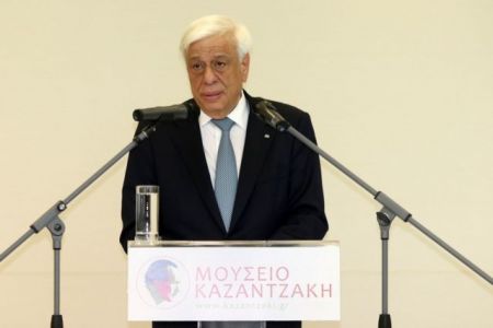 Πρ. Παυλόπουλος: Να κρατήσουμε το αδάμαστο πνεύμα του Καζαντζάκη