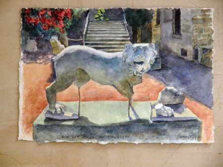 Ο Παύλος Σάμιος στο κάστρο των ιπποτών της Ρόδου