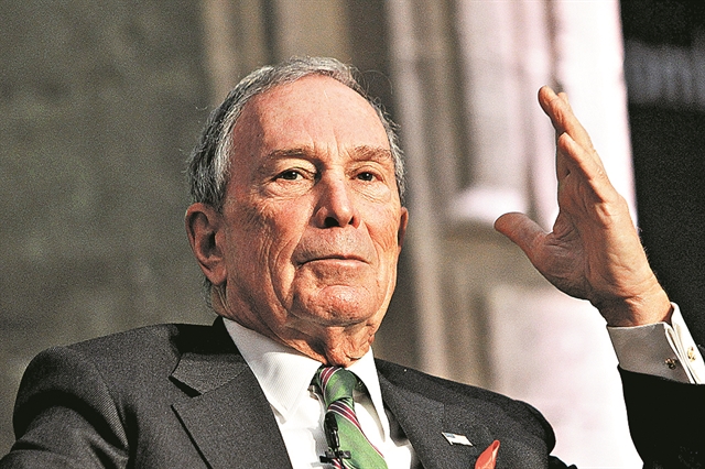 Δωρεά-«μαμούθ» $1,8 δισ. από τον Μάικλ Μπλούμπεργκ