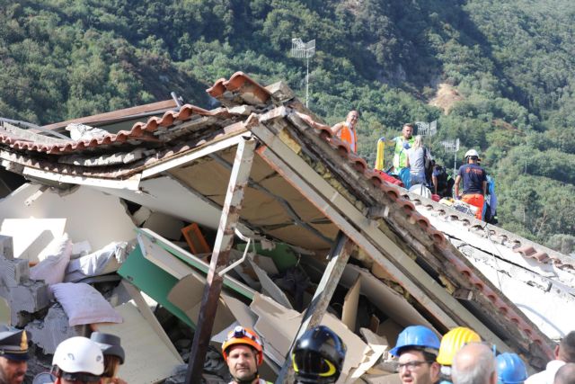Ιταλία: Πάνω σε παλιό υπόγειο η οικία που κατέρρευσε από τον σεισμό