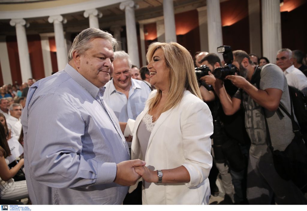 Συγχαρητήρια Φ. Γεννηματά σε Ευ. Βενιζέλο