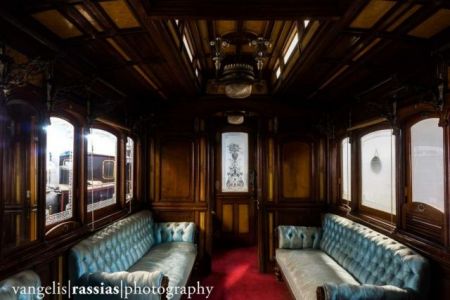 Βασιλική άμαξα του ΟΣΕ στη Διεθνή Εκθεση Θεσσαλονίκης