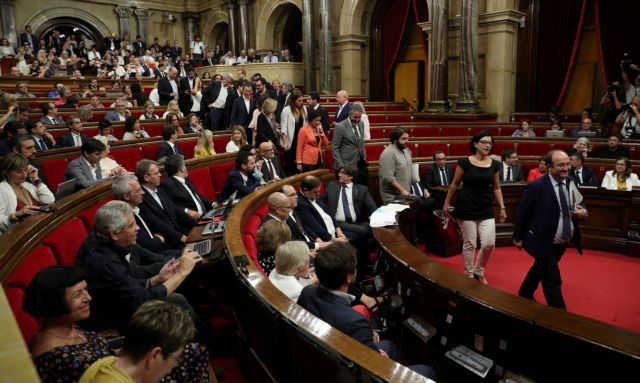 Ο Ραχόι ζητά την ακύρωση του νόμου του Καταλονικού Κοινοβουλίου για τη διεξαγωγή δημοψηφίσματος Ανεξαρτησίας