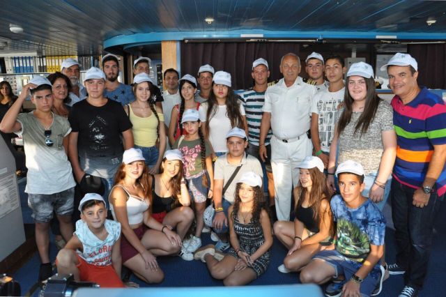 Κρουαζιέρα στο Αιγαίο με επιβάτες 20 ελληνοκύπριους μαθητές του Ριζοκαρπάσου Κύπρου