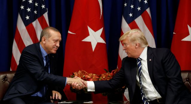 Κοινό μέτωπο Τραμπ – Ερντογάν εναντίον τρομοκρατικών οργανώσεων