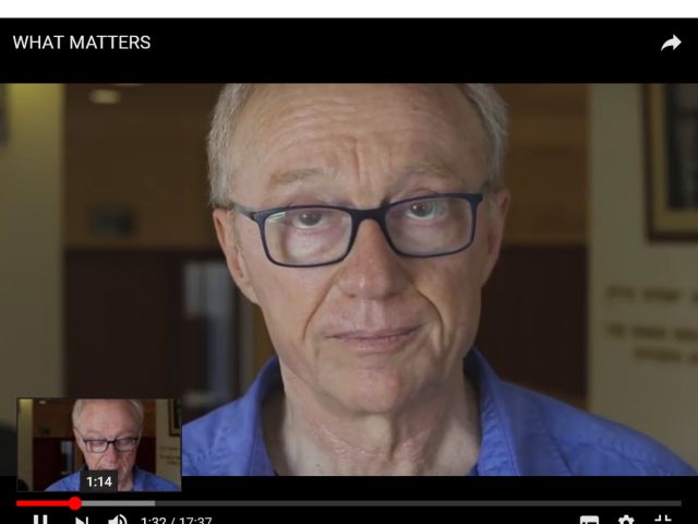 «Αυτό που έχει σημασία»