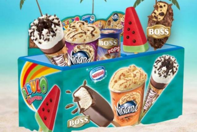 Εισαγόμενα τα παγωτά ΔΕΛΤΑ μετά το κλείσιμο του εργοστασίου στον Ταύρο