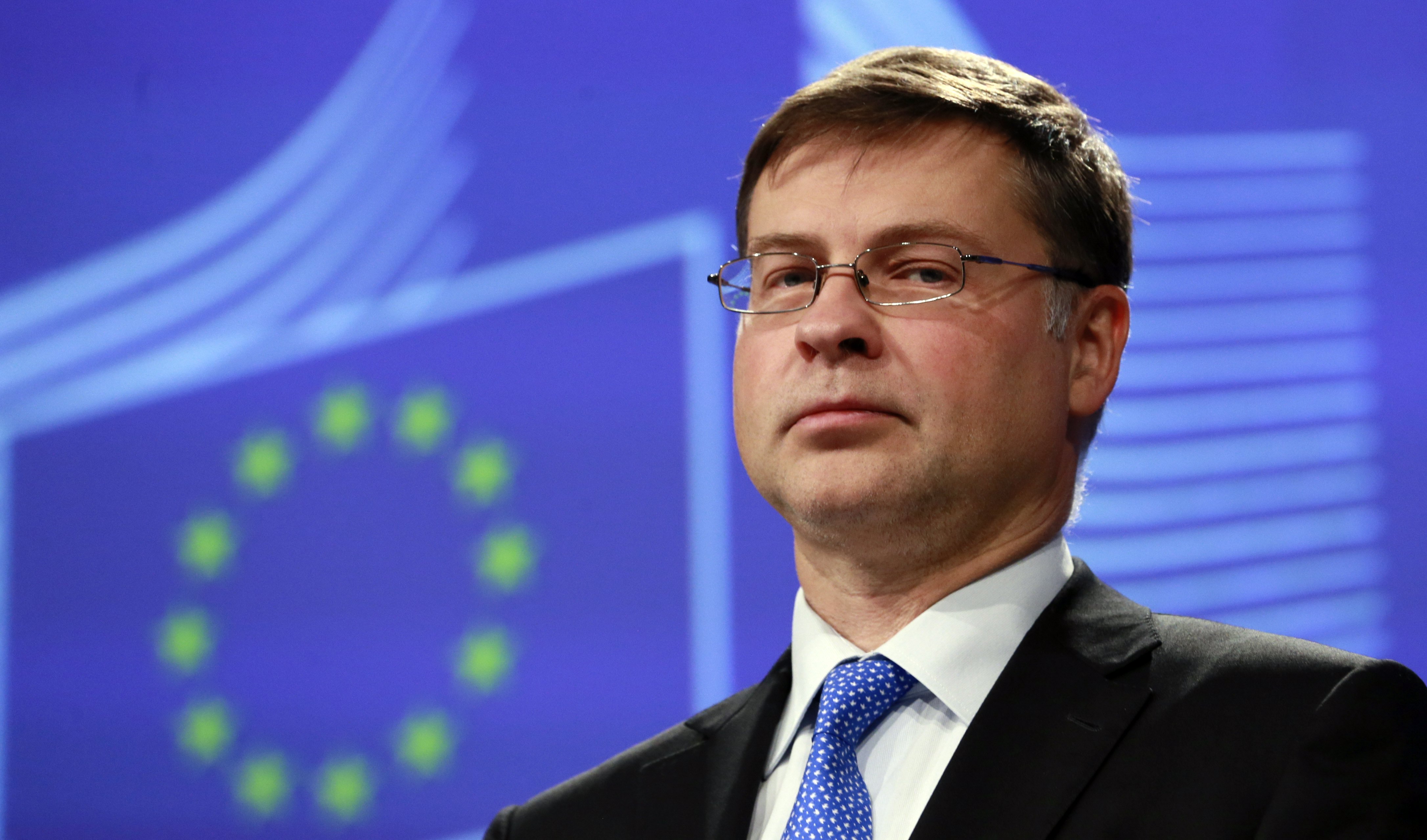 Dombrovskis: Greece may receive ECB’s, national central banks’ profits from Greek bonds