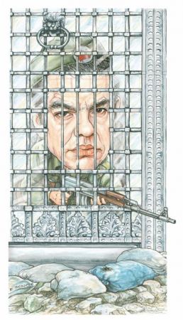 Οχυρωματικά έργα στο Μέγαρο Μαξίμου