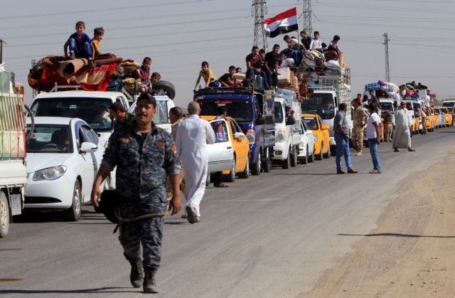 Ιράκ: Περίπου 100.000 Κούρδοι εγκατέλειψαν το Κιρκούκ
