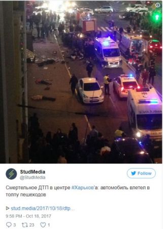 Ουκρανία: Όχημα έπεσε πάνω σε πεζούς – Τουλάχιστον έξι νεκροί