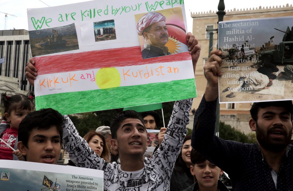 Θέσεις των κούρδων μαχητών πλήττουν οι ιρακινές ένοπλες δυνάμεις