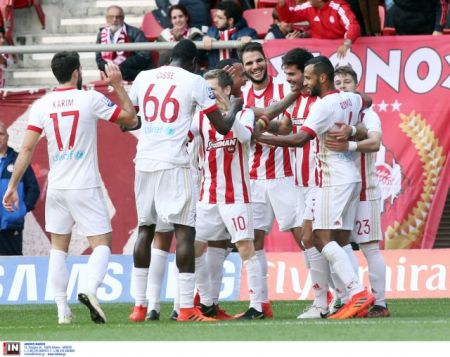 Σούπερ Λιγκ: Χωρίς οίκτο ο Ολυμπιακός, 5-1 τον ουραγό Πλατανιά