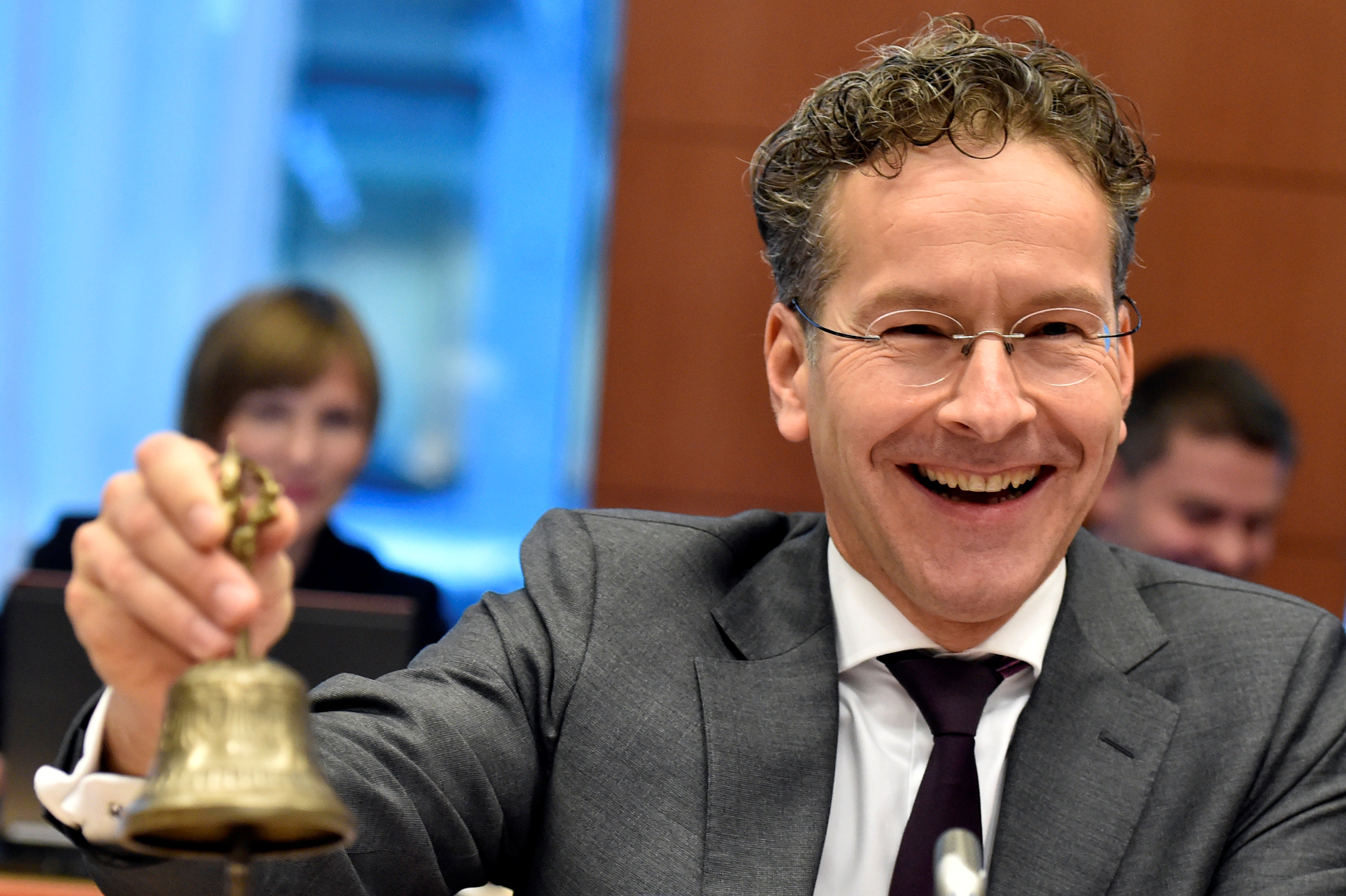 Dijsselbloem pleased with labour relations in Greece