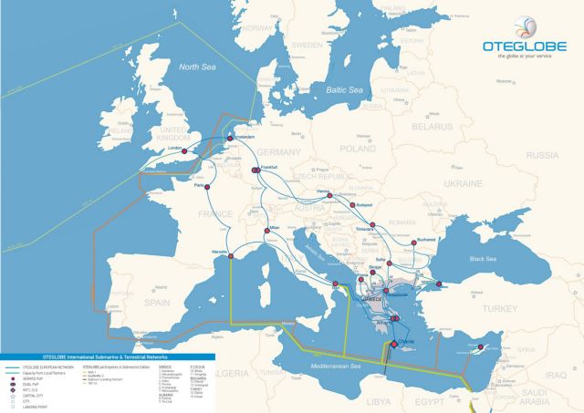 OTEGLOBE: Η Ελλάδα τηλεπικοινωνιακός κόμβος της Μεσογείου