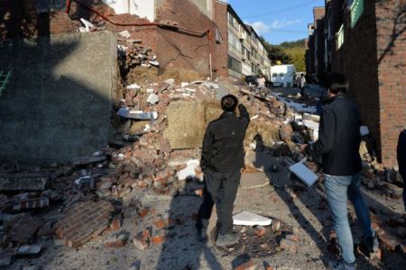 Ν.Κορέα:Σεισμός 5,4 βαθμών με τραυματίες κι υλικές ζημιές