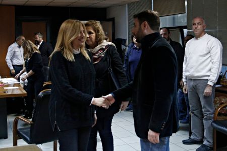 Centre-left candidates unite to visit flood victims