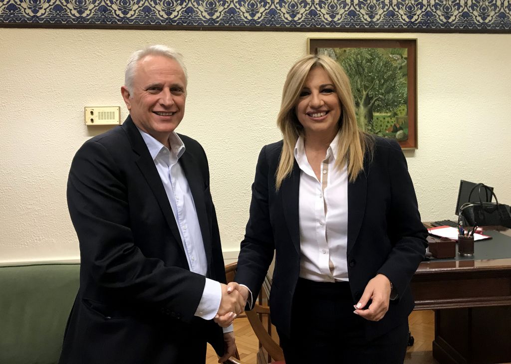 Κεντροαριστερά: Τη Φώφη Γεννηματά στηρίζει ο Ραγκούσης