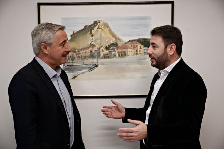 Κεντροαριστερά: Συνάντηση Ανδρουλάκη – Μανιάτη εν όψει β’ γύρου