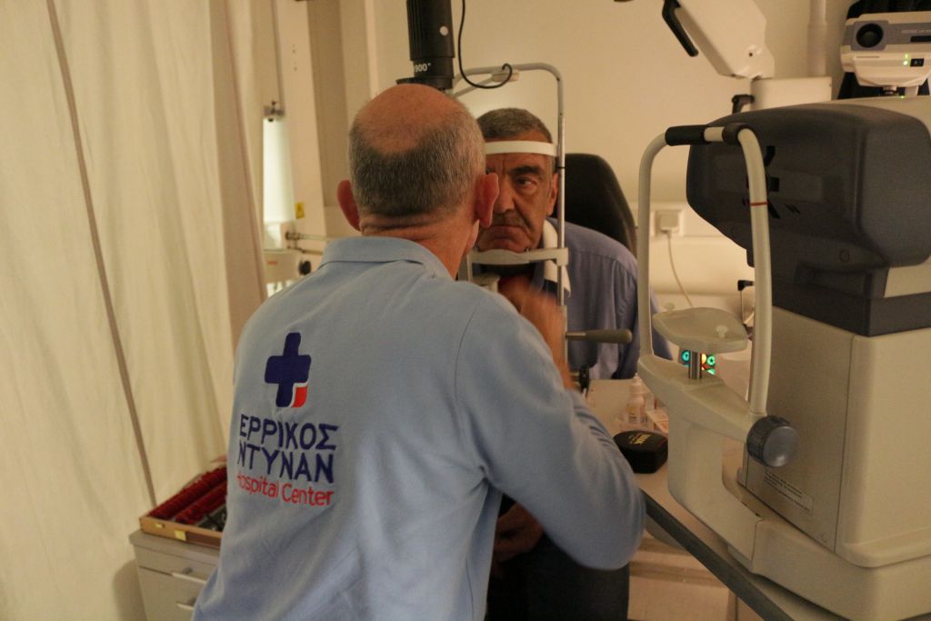 Στο ακριτικό Καστελλόριζο η κινητή μονάδα υγείας του Ερρίκος Ντυνάν