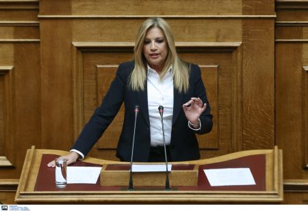 Γεννηματά: Πλήγμα για τα ελληνικά συμφέροντα η επίσκεψη Ερντογάν