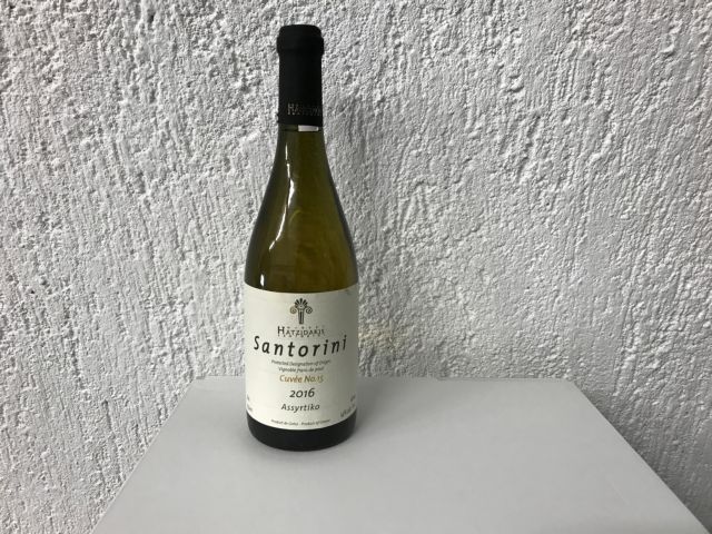 Οινοποίηση Χατζηδάκη, Σαντορίνη Cuvee No 15 2016.