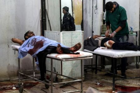 Συρία: Διακομιδή τραυματιών σε σοβαρή κατάσταση στη Δαμασκό