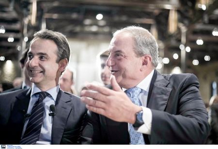 Συνάντηση Κυρ. Μητσοτάκη με Κ. Καραμανλή