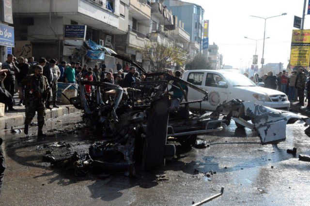 Συρία: Τουλάχιστον 8 νεκροί από έκρηξη βόμβας σε λεωφορείο