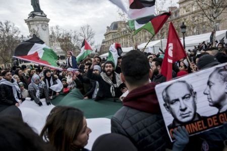 Γαλλία: Διαδηλώσεις κατά της άφιξης του Νετανιάχου