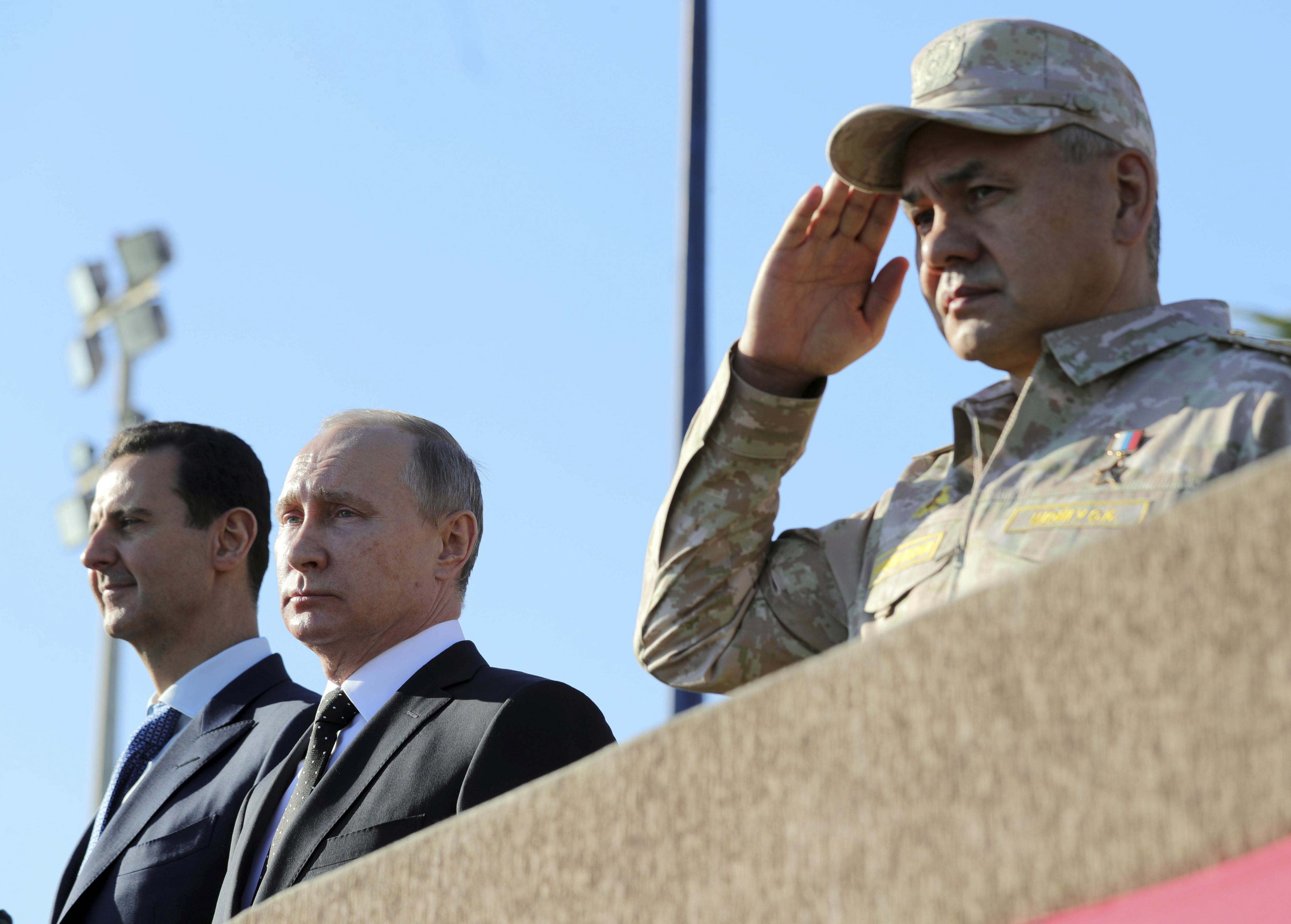 Ο Πούτιν ανακοίνωσε την απόσυρση στρατιωτικών δυνάμεων από Συρία