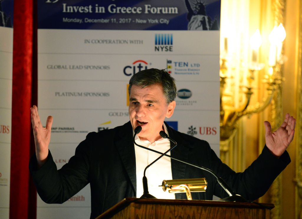 Tsakalotos: 2018 signals the exit from years of bailout programmes