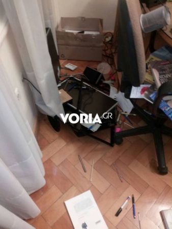 Θεσσαλονίκη: Επίθεση αντιεξουσιαστών στα γρφεία της ΕΣΗΕΜΘ