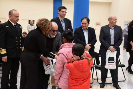 Γιορτή για προσφυγόπουλα στο υπουργείο Ναυτιλίας