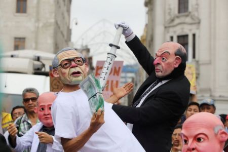 Περού: Νέα διαδήλωση εναντίον της χάρης στον Φουτζιμόρι