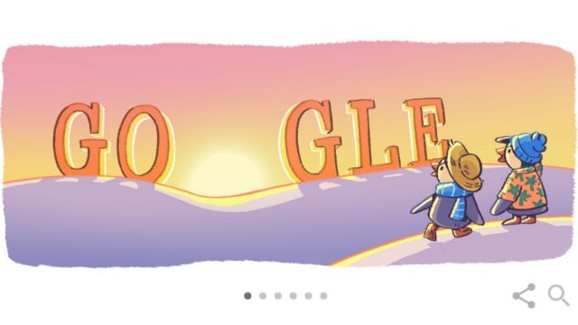 Η Google εύχεται καλή χρονιά με το Doodle του 2018