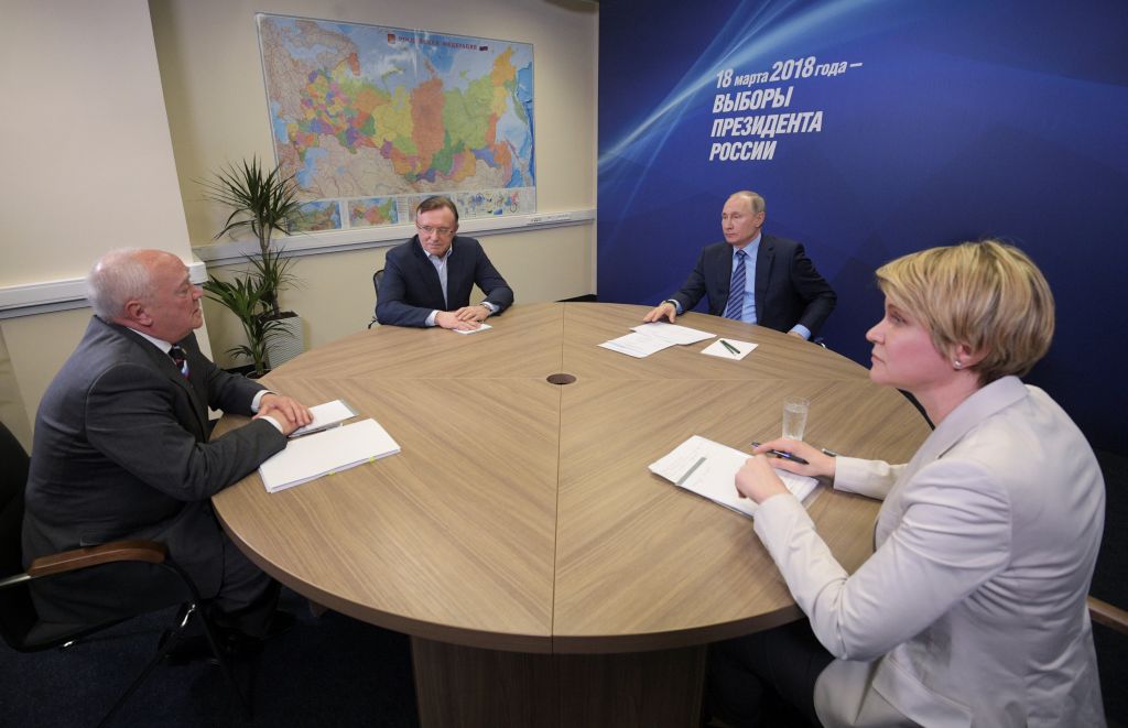 Γυναίκα επικεφαλής του προεκλογικού επιτελείου του Πούτιν