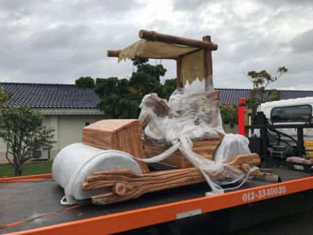 Το όχημα του Φρεντ Φλιντστόουν ζήλεψε σουλτάνος στη Μαλαισία