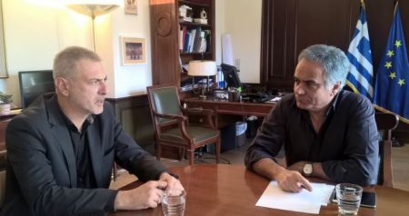 Συνάντηση Μώραλη – Σκουρλέτη για την Τοπική Αυτοδιοίκηση