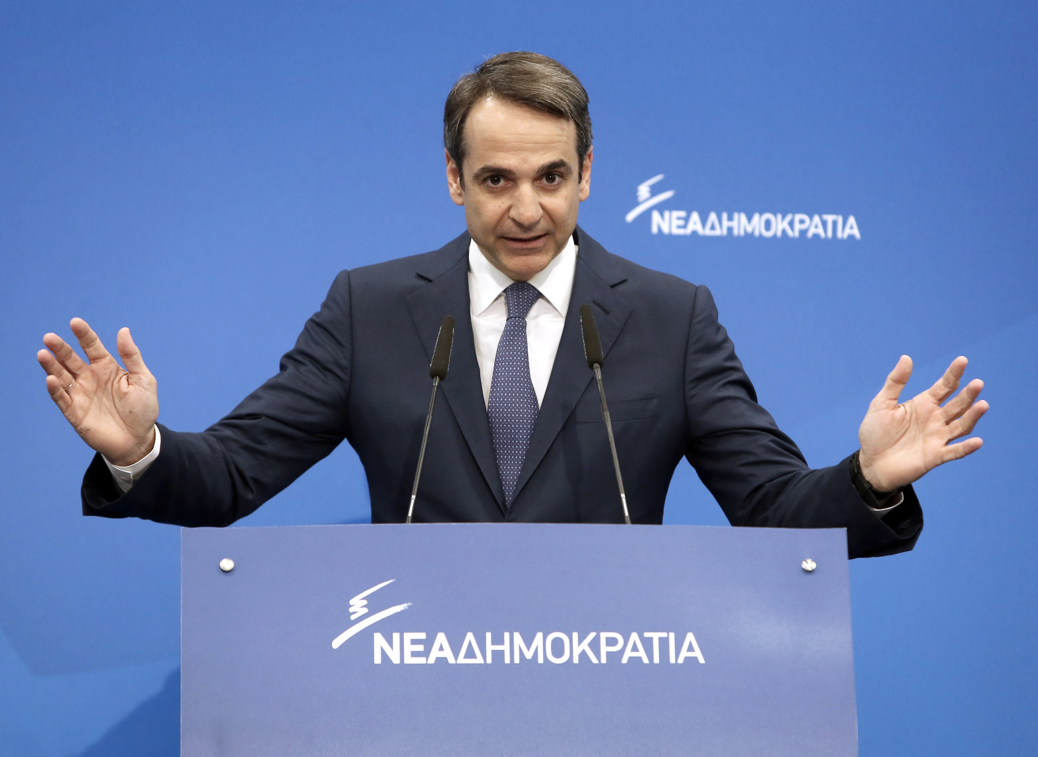 Αποστάσεις Μητσοτάκη από την κυβερνητική διαπραγμάτευση για το «Μακεδονικό»