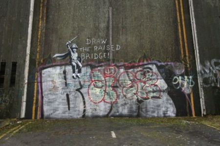 Κάτοικοι συντήρησαν έργο του Μπάνκσι μετά από βανδαλισμό [Βίντεο]